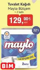 MAYLO BÜTÇEM TUVALET KAĞIDI MAYLO BÜTÇEM TUVALET KAĞIDI